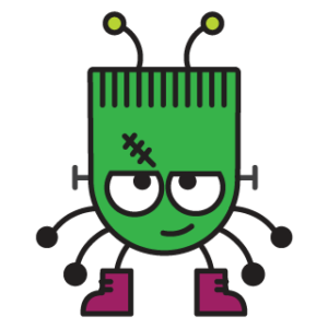 Frankenbug for Halloween Open House Announcement